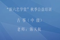 公益性培训-- 古筝（陈天航）五