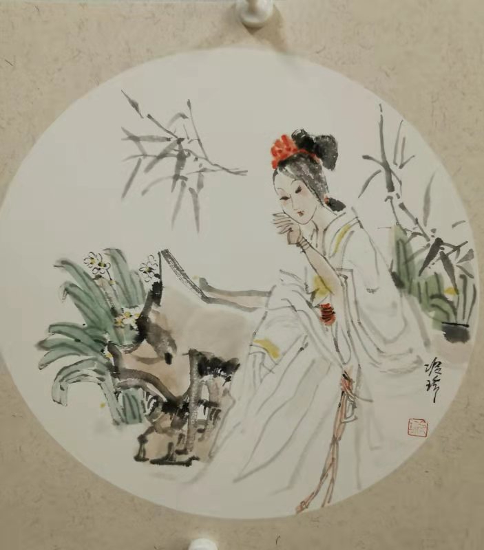 山东著名女画家图片